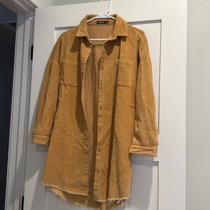 Corduroy Shirt Jacket